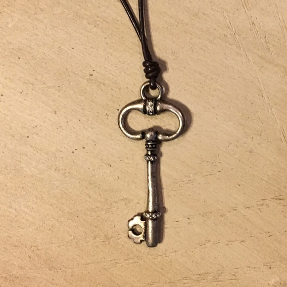 Fossil Jewelry Fossil Key Necklace Poshmark